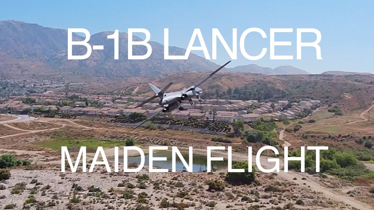 Xfly B-1B Lancer – Maiden Flight at Robin’s Field