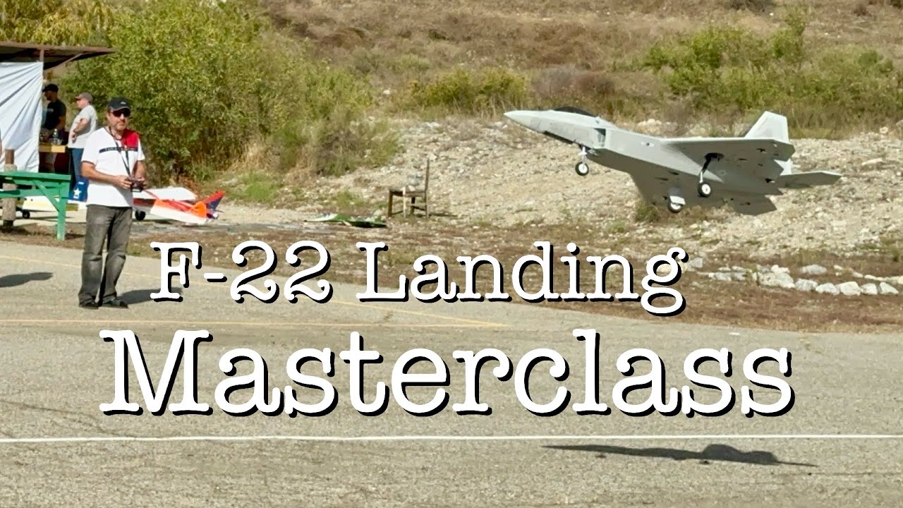 F-22 Landing Masterclass